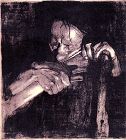 Kollwitz, “Sharpening the Scythe,” 1905